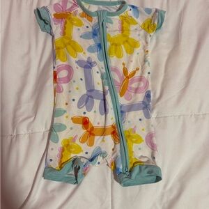 Little Sleepies Balloon Animal Print Bodysuit